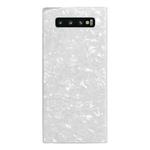 For Samsung Galaxy S10+ Shell Pattern TPU Protective Phone Case(White)