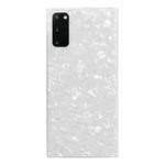 For Samsung Galaxy S20 Shell Pattern TPU Protective Phone Case(White)
