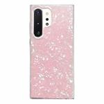For Samsung Galaxy Note10+ Shell Pattern TPU Protective Phone Case(Pink)