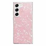 For Samsung Galaxy S20 FE Shell Pattern TPU Protective Phone Case(Pink)