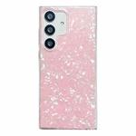 For Samsung Galaxy S23 FE 5G Shell Pattern TPU Protective Phone Case(Pink)