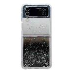 For Samsung Galaxy Z Flip4 Magsafe Glitter TPU Phone Protective Case(Black)