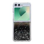 For Samsung Galaxy Z Flip7 Magsafe Glitter TPU Phone Case(Black)