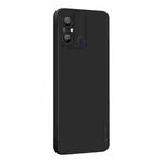 For Xiaomi Redmi 12C PINWUYO Sense Series Liquid Silicone TPU Phone Case(Black)