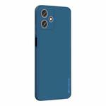For Xiaomi Redmi 12 5G/Note 12R/Poco M6 Pro PINWUYO Sense Series Liquid Silicone TPU Phone Case(Blue)