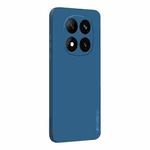For Xiaomi Redmi Note 14 Pro+ 5G PINWUYO Sense Series Liquid Silicone TPU Phone Case(Blue)
