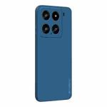 For Xiaomi 15 PINWUYO Sense Series Liquid Silicone TPU Phone Case(Blue)