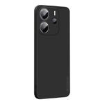 For Redmi Note 14 4G 163.25mm PINWUYO Sense Series Liquid Silicone TPU Phone Case(Black)