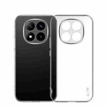 For Xiaomi Redmi Note 14 Pro+ 5G MOFI Ming Series Ultra-thin TPU Phone Case(Transparent)