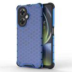 For OnePlus Nord CE3 Shockproof Honeycomb Phone Case(Blue)