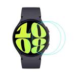 For Samsung Galaxy Watch6 44mm 2pcs ENKAY 0.2mm 9H Tempered Glass Screen Protector Watch Film
