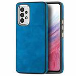For Samsung Galaxy A53 5G Skin-Feel Electroplating TPU Shockproof Phone Case(Blue)