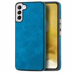 For  Samsung Galaxy A03 164mm Skin-Feel Electroplating TPU Shockproof Phone Case(Blue)