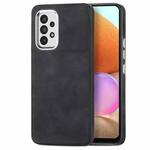 For Samsung Galaxy A32 4G Skin-Feel Electroplating TPU Shockproof Phone Case(Black)