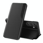 For Samsung Galaxy A05s Attraction Flip Holder Leather Phone Case(Black)