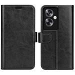 For OPPO A79 R64 Texture Horizontal Flip Leather Phone Case(Black)