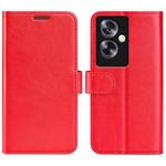 For OPPO A79 R64 Texture Horizontal Flip Leather Phone Case(Red)