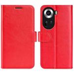 For OPPO Reno11 5G Global R64 Texture Horizontal Flip Leather Phone Case(Red)