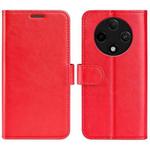 For OPPO A3 Pro 5G R64 Texture Horizontal Flip Leather Phone Case(Red)