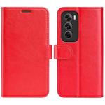 For OPPO Reno12 5G Global R64 Texture Horizontal Flip Leather Phone Case(Red)