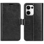 For OPPO Reno13 Pro 5G R64 Texture Horizontal Flip Leather Phone Case(Black)