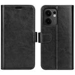 For OPPO Reno13 F R64 Texture Horizontal Flip Leather Phone Case(Black)
