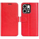 For OPPO Reno14 5G Global R64 Texture Horizontal Flip Leather Phone Case(Red)