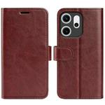 For OPPO Reno14 F 5G R64 Texture Horizontal Flip Leather Phone Case(Brown)