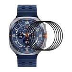 For Samsung Galaxy Watch Ultra 47mm / Ultra 2025 5pcs ENKAY 3D Full Coverage Soft PC Edge PMMA HD Screen Film
