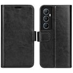 For Realme C65 4G R64 Texture Horizontal Flip Leather Phone Case(Black)
