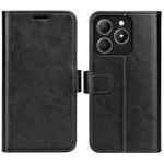 For Realme C63 R64 Texture Horizontal Flip Leather Phone Case(Black)