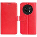 For Realme 13+ 5G R64 Texture Horizontal Flip Leather Phone Case(Red)