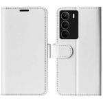 For Realme C71 4G R64 Texture Horizontal Flip Leather Phone Case(White)