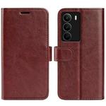 For Realme C71 4G R64 Texture Horizontal Flip Leather Phone Case(Brown)