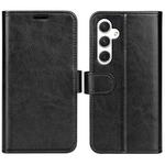 For Samsung Galaxy S24 5G R64 Texture Horizontal Flip Leather Phone Case(Black)