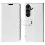 For Samsung Galaxy S25 5G R64 Texture Horizontal Flip Leather Phone Case(White)