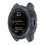 For Garmin Fenix 7S Pro Half Package Electroplated TPU Watch Protective Case(Grey)