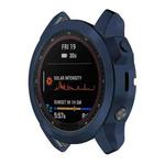 For Garmin Epix Pro 51mm Half Package Electroplated TPU Watch Protective Case(Blue)