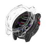 For Garmin Fenix 7X Pro Half-Package TPU Watch Protective Case(Transparent)