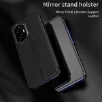 For Honor 300 Pro Plated Mirror Horizontal Flip Leather Phone Case with Holder(Gold)