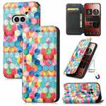 For Nothing Phone 2a CaseNeo Colorful Magnetic Leather Phone Case(Magic Space)