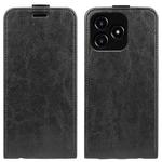 For Realme Narzo N53 R64 Texture Single Vertical Flip Leather Phone Case(Black)