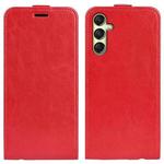 For Samsung Galaxy A16 5G R64 Texture Vertical Flip Leather Phone Case(Red)