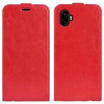 For Samsung Galaxy Xcover 7 Pro R64 Texture Vertical Flip Leather Phone Case(Red)