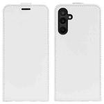 For Samsung Galaxy M16 / F16 R64 Texture Vertical Flip Leather Phone Case(White)