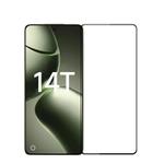 For Xiaomi 14T / 14T Pro MOFI 9H 2.5D Full Screen Tempered Glass Film(Black)