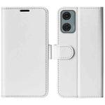 For Motorola Moto G24 Power R64 Texture Horizontal Flip Leather Phone Case(White)