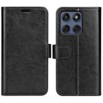 For Motorola Edge 60 / 60 Fusion R64 Texture Horizontal Flip Leather Phone Case(Black)