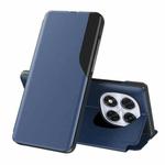 For Xiaomi Redmi Note 14 Pro 5G Attraction Flip Holder Leather Phone Case(Blue)