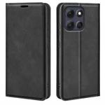 For Motorola Moto G86 5G Retro-skin Magnetic Suction Leather Phone Case(Black)